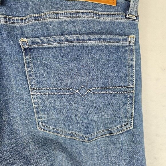 Lucky Brand Sweet Boot Jeans Womens 30 Blue Distressed Country Western Cowgirl - Picture 9 of 14